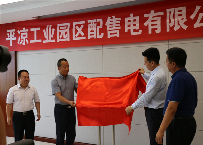 开云登陆入口工业园区配售电有限公司揭牌成立(图1)
