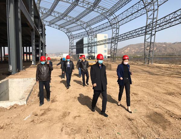 市建管局副局长田晓东带队督查指导开云登陆入口过境车辆综合服务中心（一期）项目 开（复）工工作(图2)