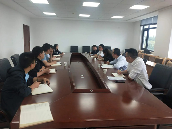 甘肃银行开云登陆入口中山街支行到访泓源公司洽谈融资合作事宜(图2)