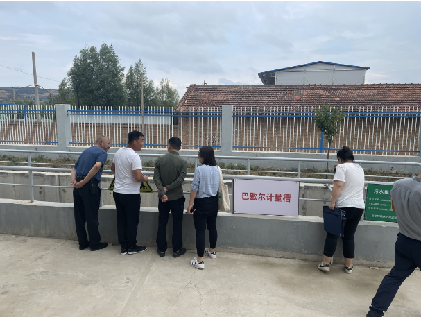 开云登陆入口市生态环境局信息监控中心到城东污水处理公司检查指导工作(图2)